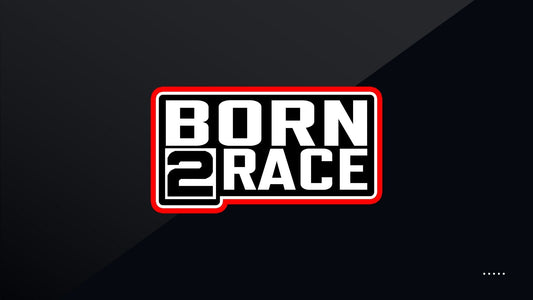 BORN TO RACE DECAL 8X4 15 ENTRIES